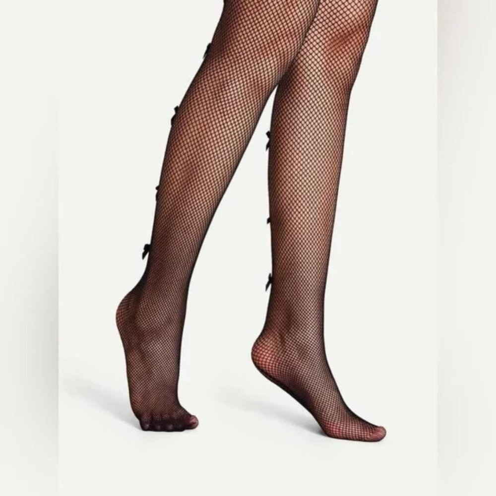Women's Net Pantyhose Tights Transparent Black Stretch Warm Winter Leggings